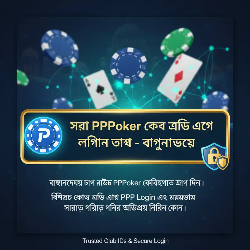 বাংলাদেশের সেরা PPPoker ক্লাব এবং ppp login গাইড