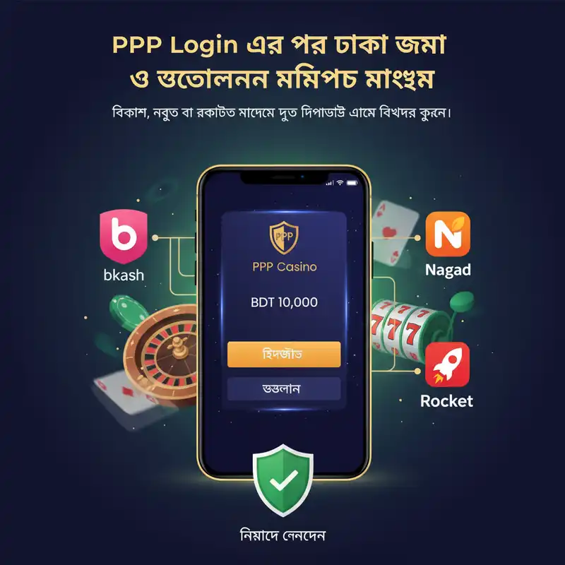 PPP Login Deposit and Withdrawal Methods Guide
